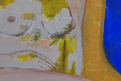 "I skyggen av seg selv"   h100xb50   Akryl