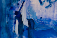 "Fuglen Fønix"   h100xb50   Akryl